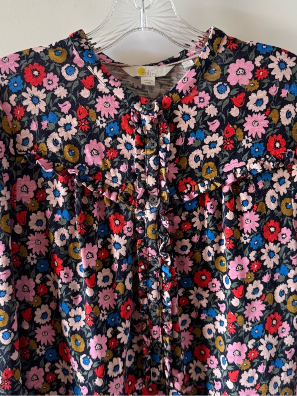 Boden dress with mini ruffles - Picture 2 of 12